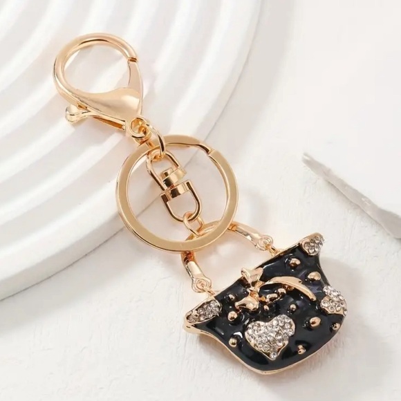 Creative Key Chain, Faux Diamond Bag Keychain - Picture 2 of 4